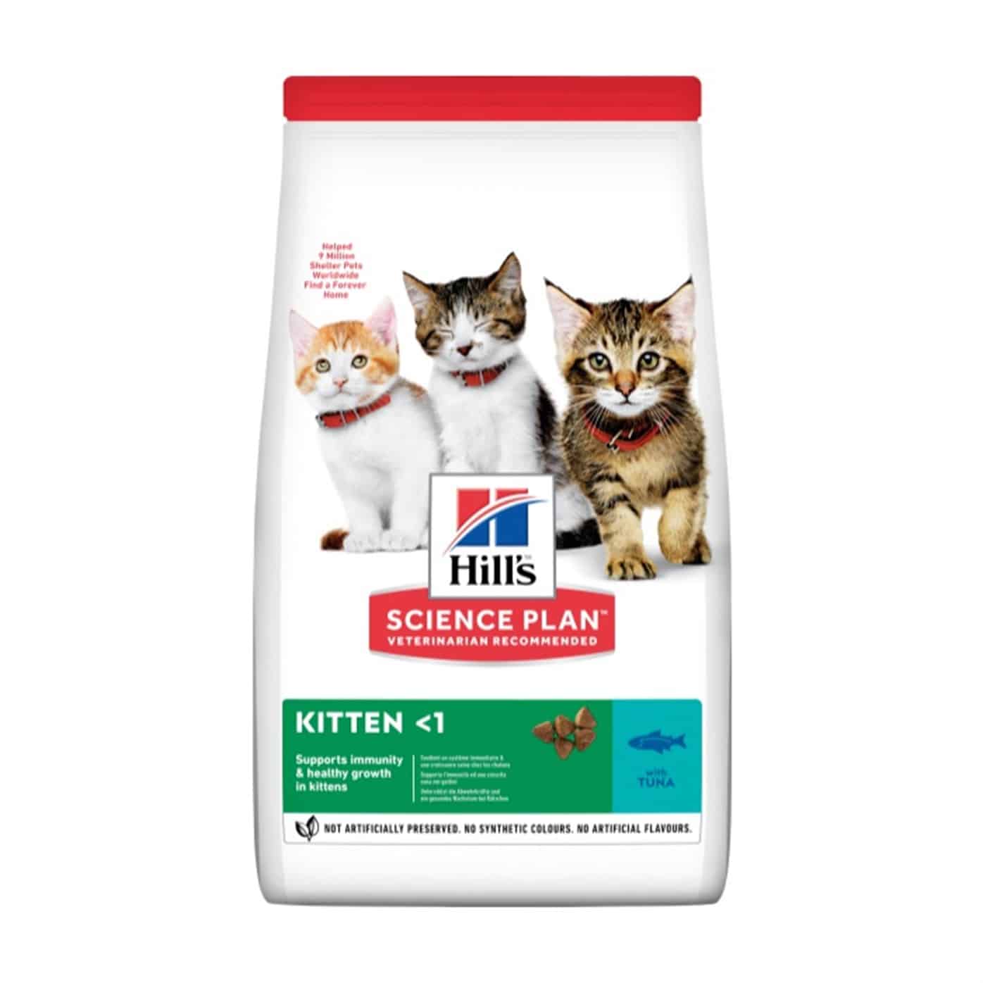 Hills dry food for kittens, tuna taste, 1.5 kg