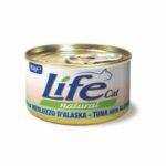 Life Cat Cans Of Tuna With Alaska Pollock Wet Food For Cats, 85g