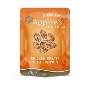 Applaws Chicken Breast With Pumpkin In Tasty Broth Pouch 70g