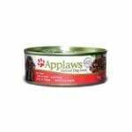 Applaws Natural and Grain Free Wet Dog Food Beef Steak Tin 156g
