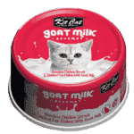 Kit Cat Boneless Chicken Shreds Smoked Fish Flakes With Goat Milk 70g