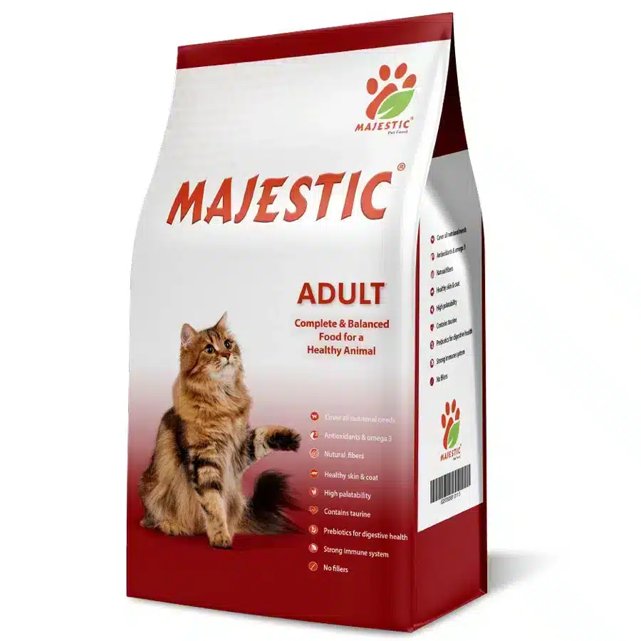 Majestic food for adult cats 15 kg