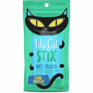 Tiki Cat Stix Wet Treats For Cats With Tuna And Gravy 6 x 14 Grams
