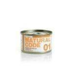 Natural Code 01 Wet Food For Adult Cats With Chicken 85 Gm