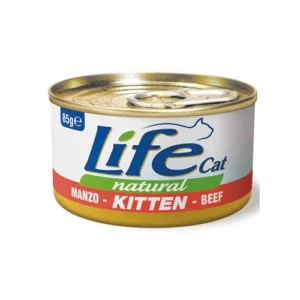 Life Cat Beef Wet Food For Kitten 85g