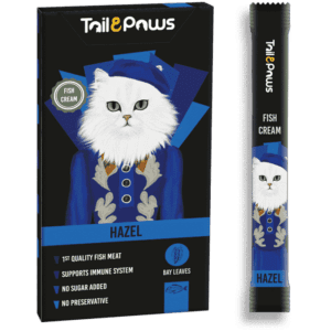 Tale Paws is a creamy salmon treat with bay leaf to support the immune system. The product contains 5 grams of natural bay leaf, which helps in improving the immune system of cats. The product also contains natural salmon cream, which contains the nutrients needed to keep cats healthy.