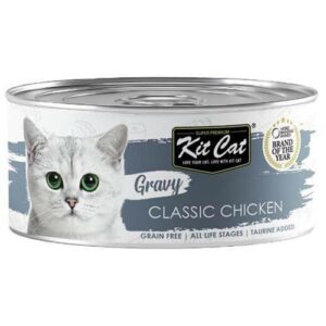 KitCat Cat Wet Food Gravy Classic Chicken 70 G