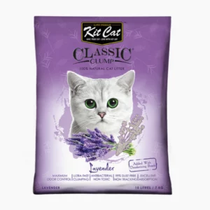 Kit Cat Classic Clump Cat Litter Lavender Scent, 10L
