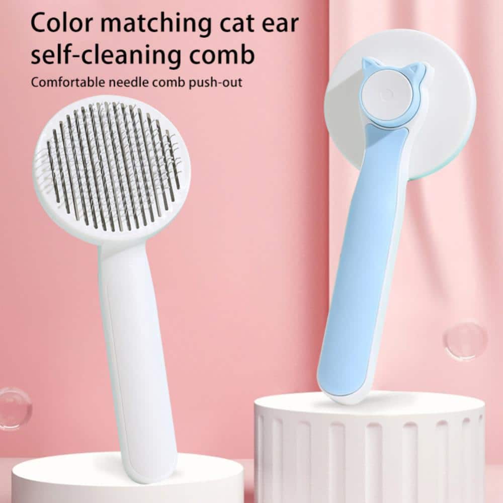 Hair removal comb for cats and dogs.