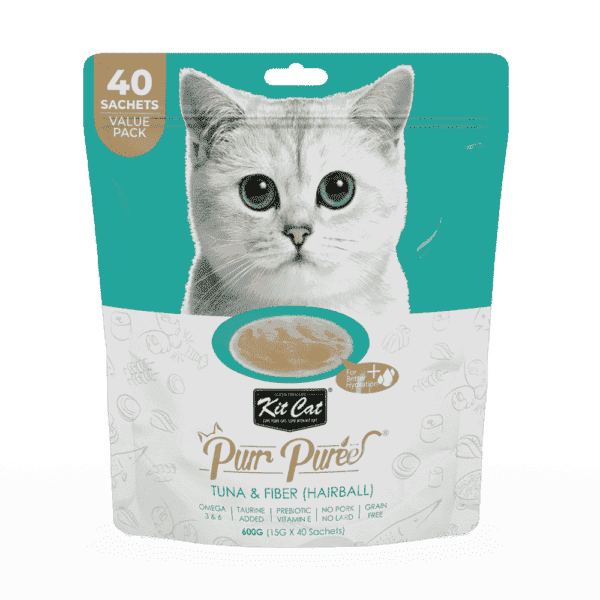 Kit Cat Purr Puree Tuna Fiber Value Pack