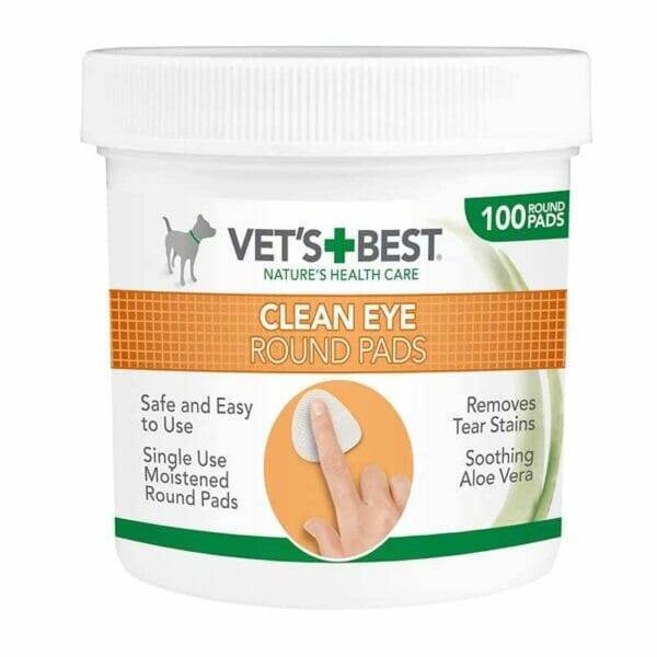 فيت بيست مناديل لتنظيف العين للقطط والكلاب 100 منديل