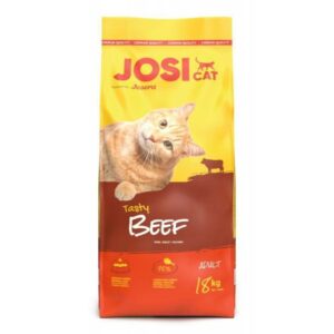 جوسي كات أكل دراي باللحم البقري للقطط 18كليو