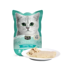 Kit Cat Petite Pouch Complete Balanced Chicken & Saba In Aspic Wet Food For Cats, 70g