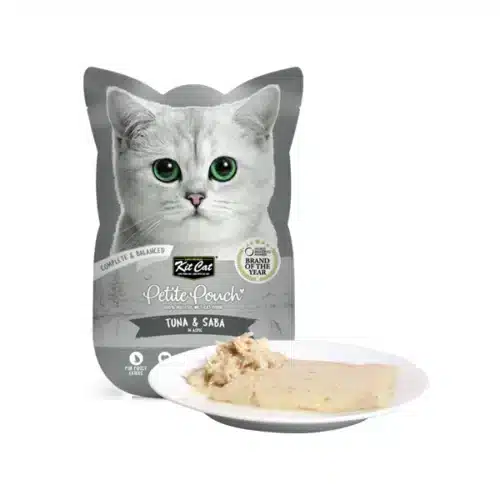 Kit Cat Petite Pouch Wet Cat Food With Tuna And Blue Mackerel 70g