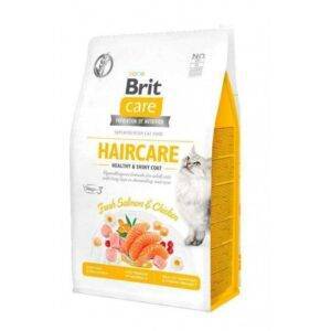 Brit Care Cat GF Haircare Healthy & Shiny Coat 7kg