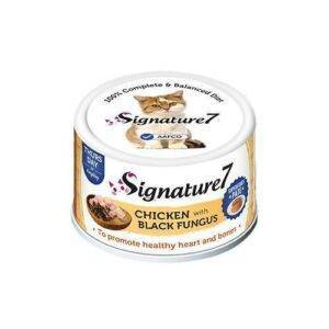 Signature7 Wet Cat Food with Chicken and Mushroom 80 g