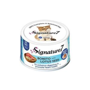 signature 7 Wet Cat Food with Chicken and Lotus Seeds 80 g