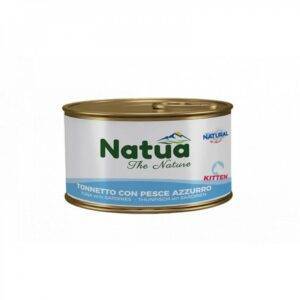 Natua Wet food for cat tuna with sardine kitten 85g