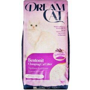 Dream Cat Bentonite Clumping Cat Litter Lavender Scent 20 L