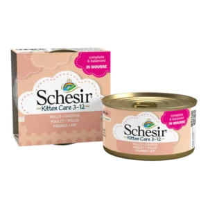 Schesir Pollo Chicken Wet Food For Kitten, 85g