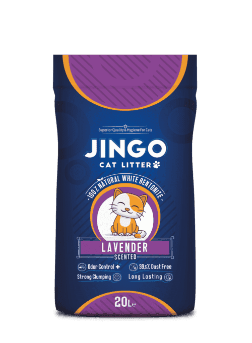 Jingo Lavender Scented Cat Litter 20 Liter