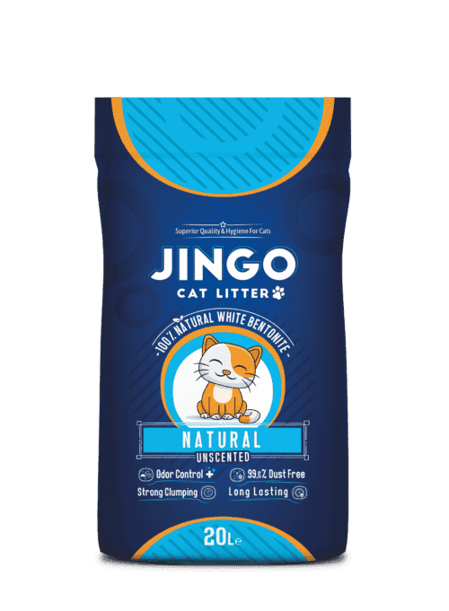 جينغو رمل للقطط بدون رائحة 20 لتر