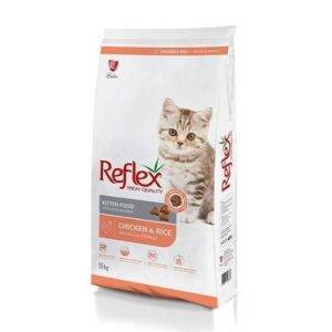 Reflex dry food for kittens (chicken and rice) 15 kg