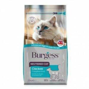 Burgess Neutered Cat - Chicken 1.5kg