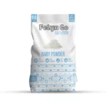 Flyin Go Sand For Cats Bentonite High Agglomeration With Baby Powder Scent 20 Kg