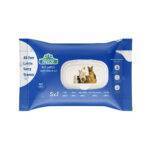 Freeze wet wipes for cats and dogs, 120 wipes