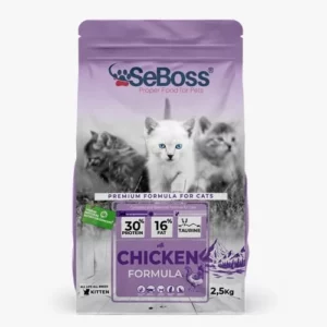 SeBoss Dry Food For Small Cats With Chicken 2.5 Kg