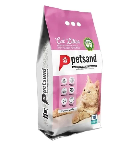 PetSand Turkish litter for cats with the smell of baby powder 10 L