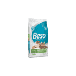 Beso complete food for adult cats with chicken and rice, 2 kg