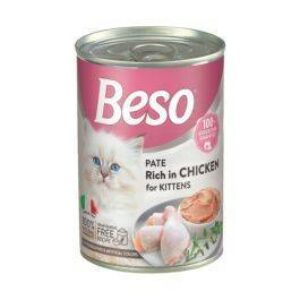 بيسو معلب للقطط الصغيرة بطعم الارز والدجاج 400 جرام