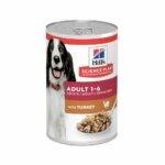 Hill's Science Plan Mature Adult 1-6 with Turkey Canned Dog Food - 370 g