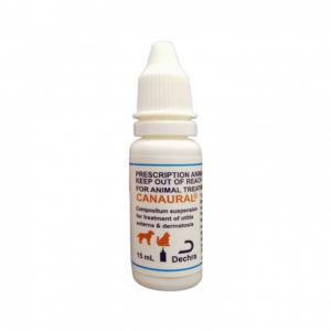 Canaural drops effective and fast for the treatment of ear mites 15 mm