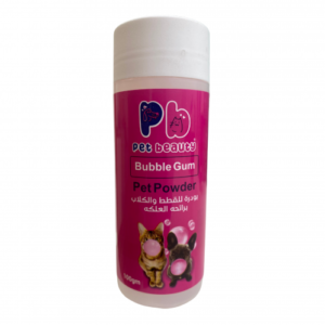Pet beauty- Body powder for cats and dogs with gum scent 100 g