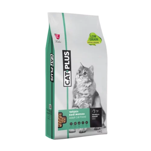 CatPlus Low Grain Hypoallergenic Adult Cat Food with Chicken Anchovy 15 Kg