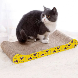 Cardboard scratcher for cats