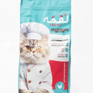 Loqma Dry food for adult cats with chicken, 7 kg